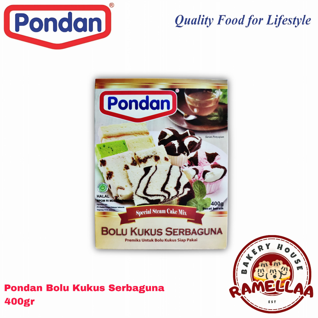 

Pondan Bolu Kukus Serbaguna 400gr