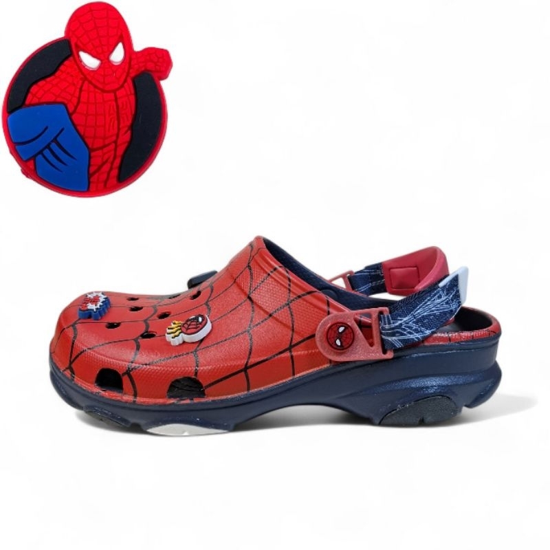 Crocs Classic Spiderman X Crocs Pokemon Pikachu/ Crocs Dewasa / Sepatu