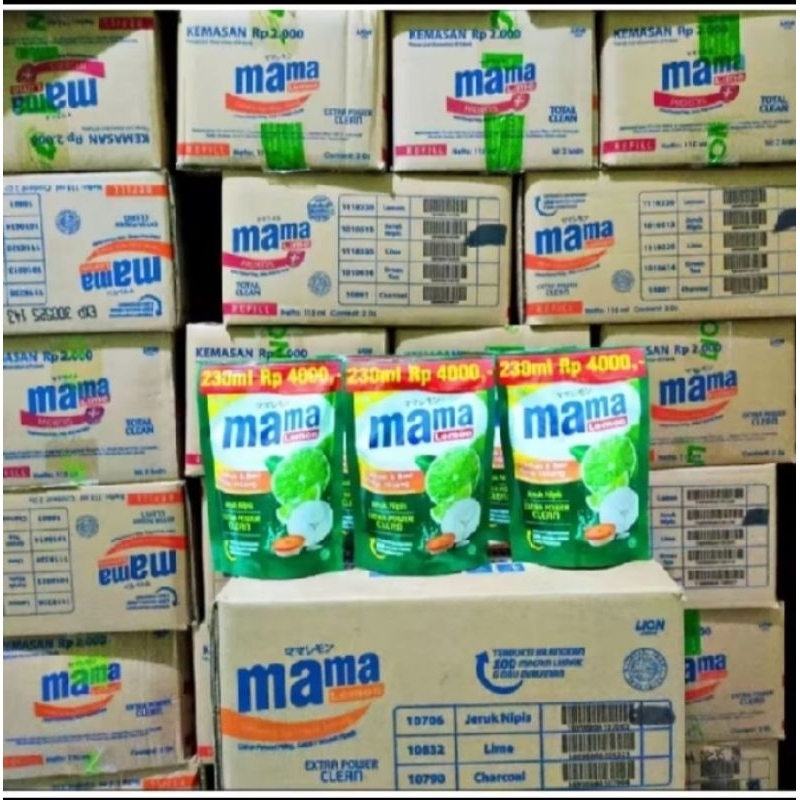 mama lemon kemasan 4000 1 dus isi 24