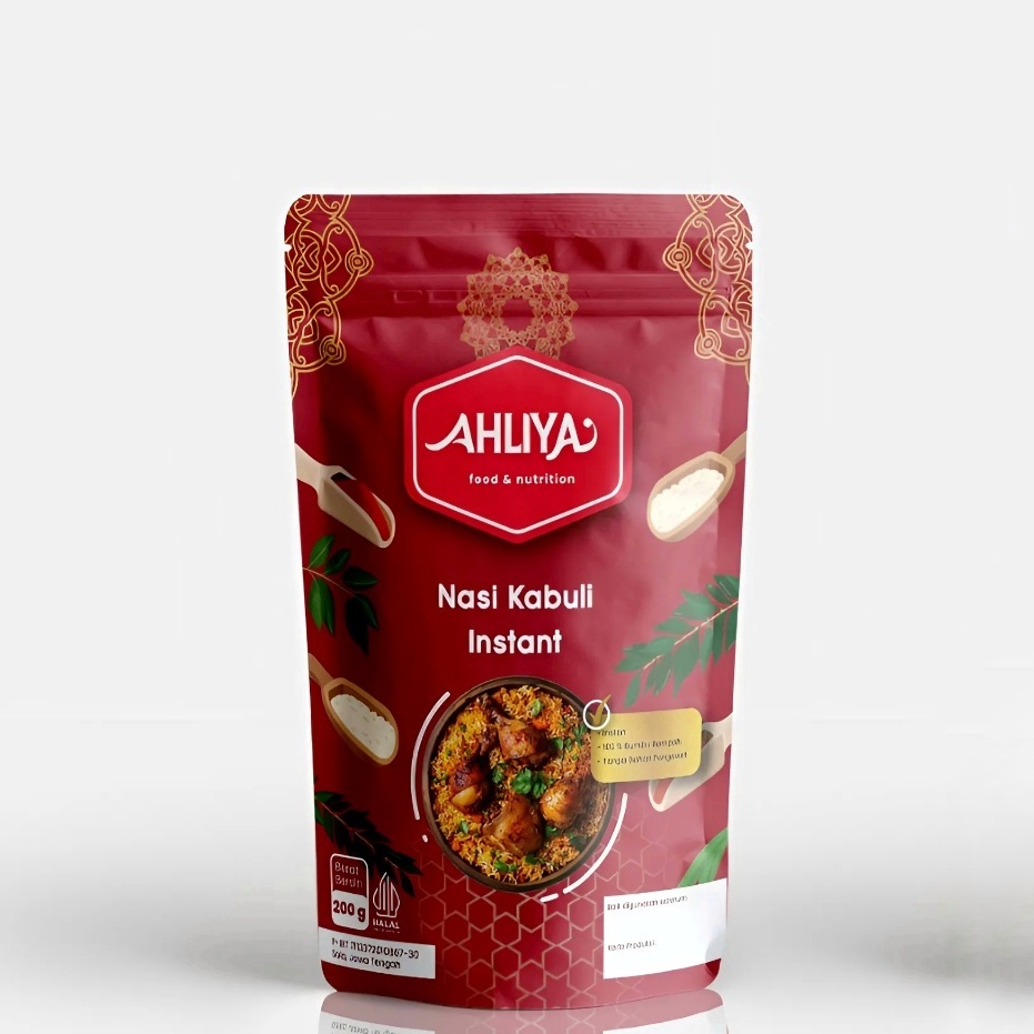 

Nasi Kebuli instan lengkap dengan bumbu organik halal dan BPOM