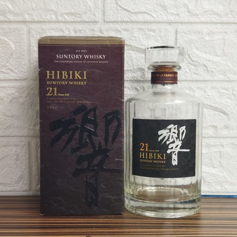 Botol Kosong Hibiki 21 Years + Box 700ml
