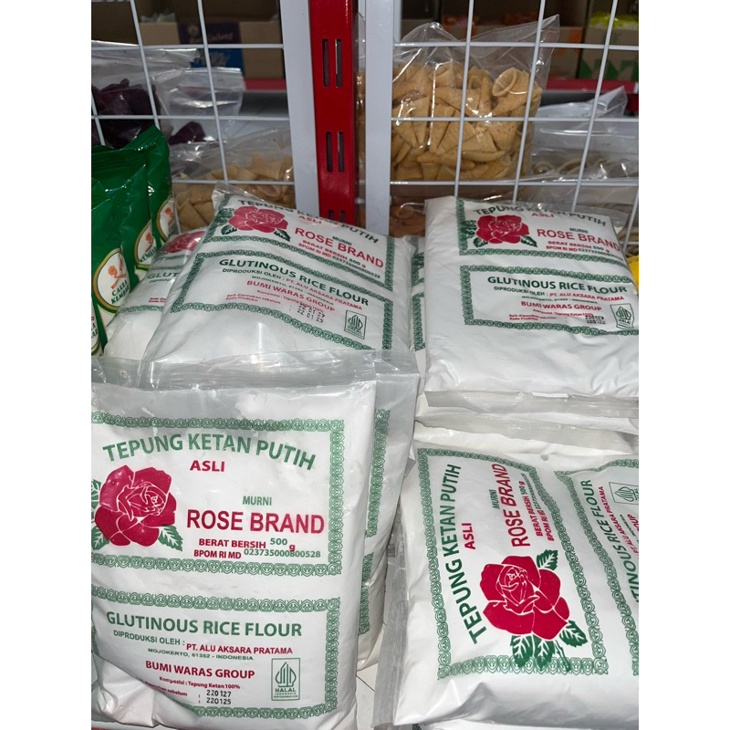 

TEPUNG ROSE BRAND KETAN PUTIH 500G