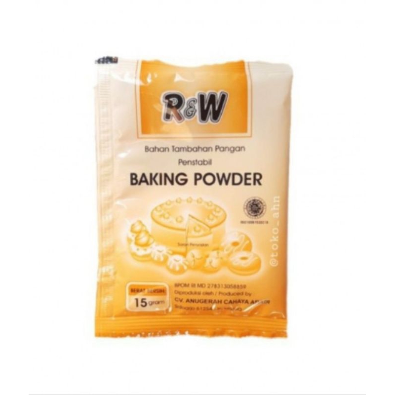 

Baking Powder / Pengembang Kue