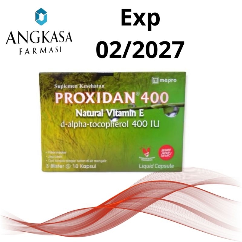 Proxidan 400 mg Vitamin E Suplemen kesehatan