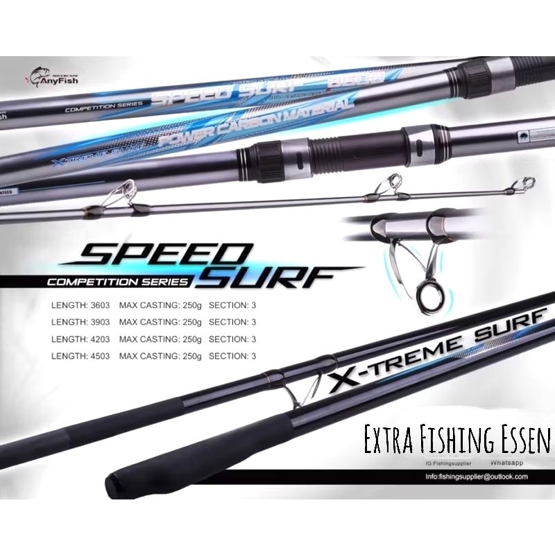 JORAN ANYFISH SPEED SURF 450, Pasiran Sambung 3, Gratis Packing Paralon