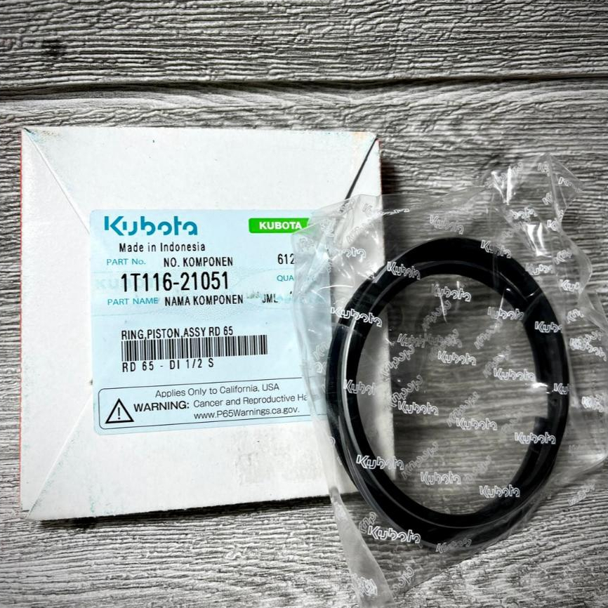 KUBOTA RING PISTON RD 65 1T116-21051 ORIGINAL PART