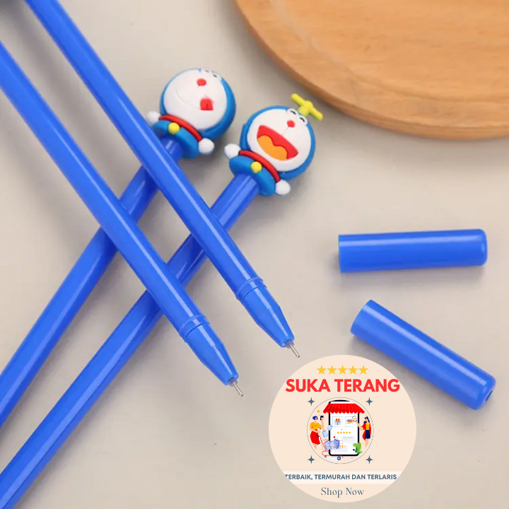 

ST Pena Karakter DORAEMON Motif Lucu Black Ink Gel Pulpen Gel Bolpen Alat Tulis Karakter Perlengkapan Sekolah Kantor