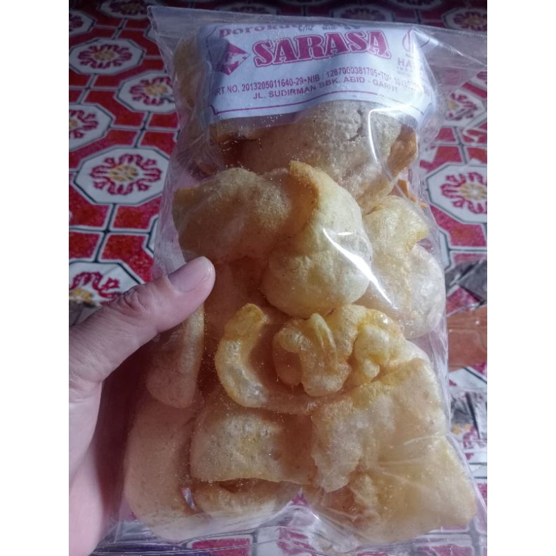 

kerupuk kulit sapi asli garut