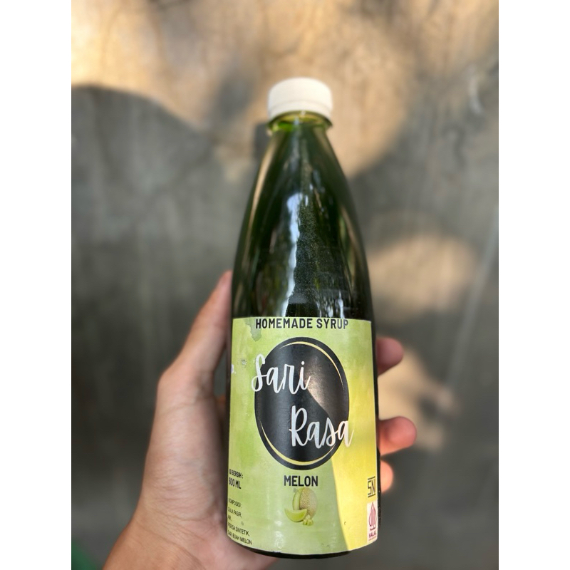 

Homemade Sirup SARI RASA MELON 600ml