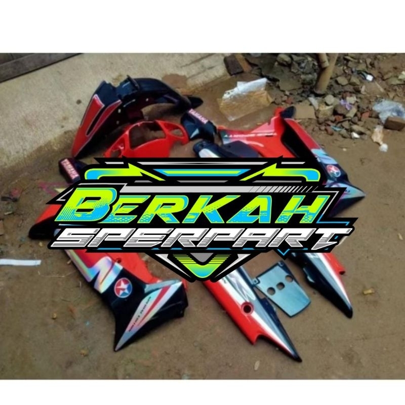 Cover body Set Halus Yamaha Fizr Fullset Caltex Hologram