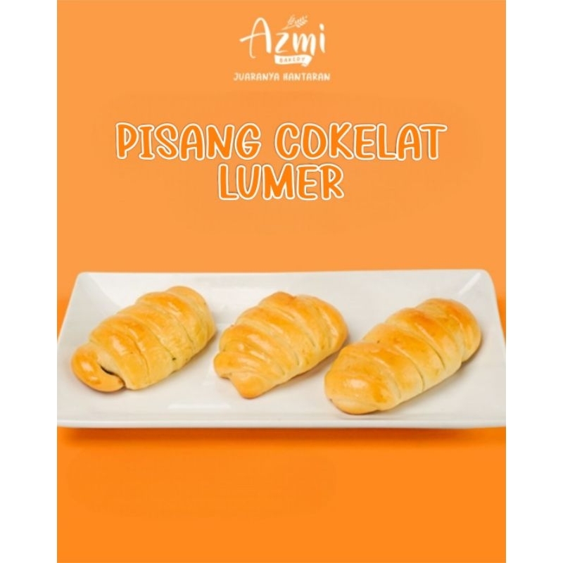 

Roti Pisang Cokelat Lumer