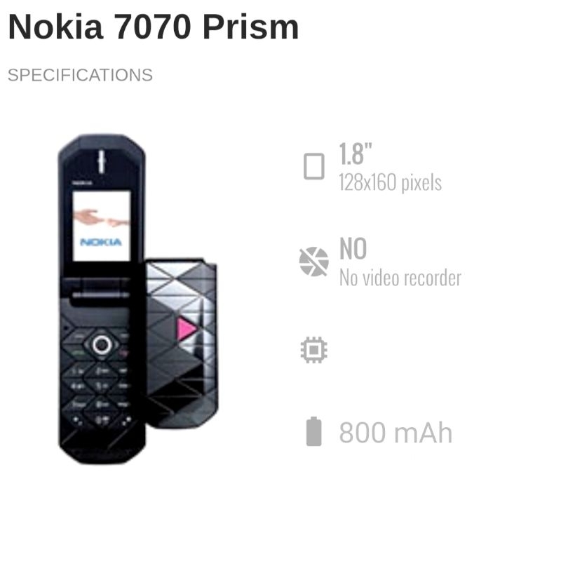 HP Nokia 7070 Prism Lipat