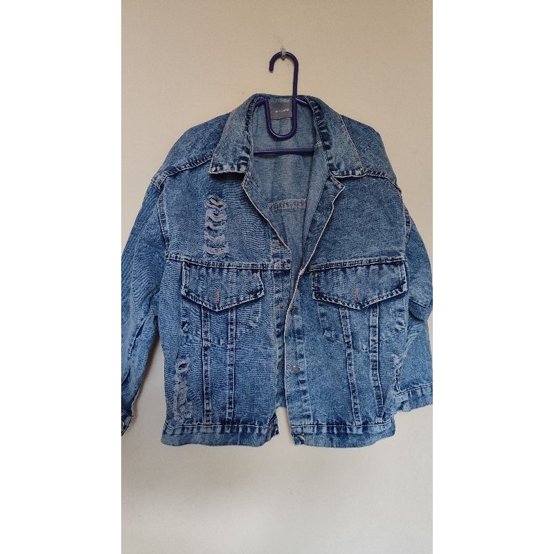 THIS IS APRIL - prelove oversized denim jacket