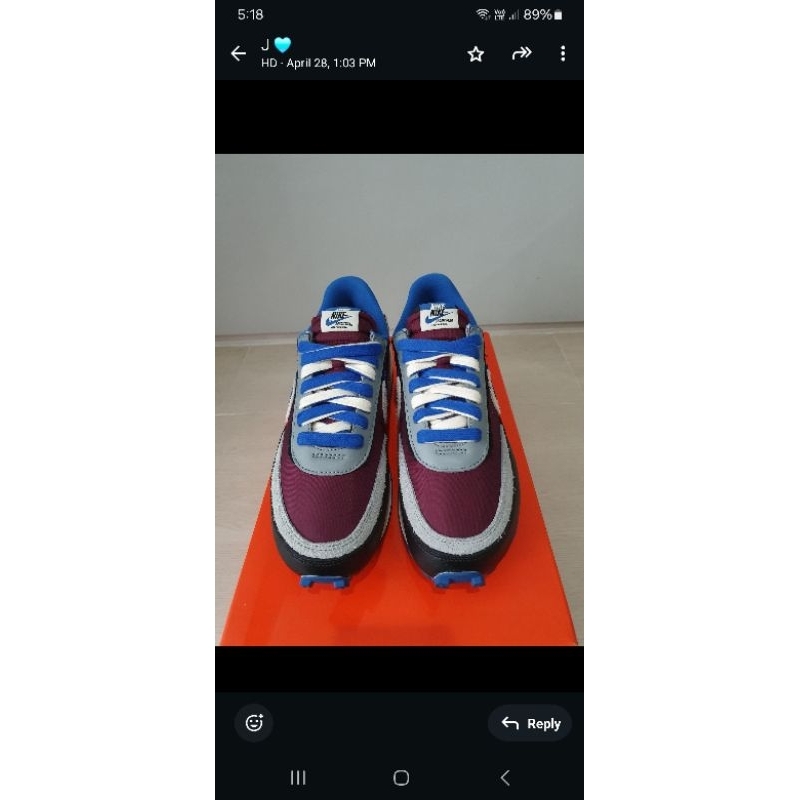 Sepatu Pria Nike Sacai Undercover