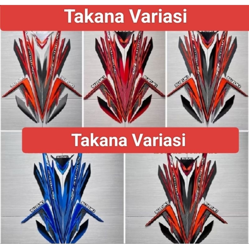 striping Suzuki 125 skywave 2008-2009