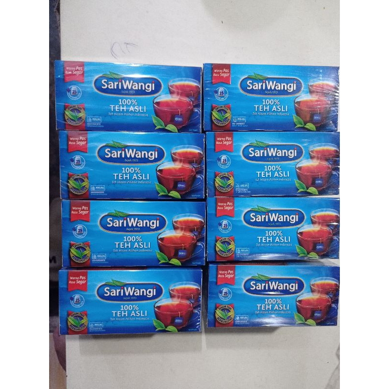 

teh sariwangi/sariwangi teh/teh sariwangi isi 25/TEH SARIWANGI 1.85 × 25 PCS- READYSTOCK!!