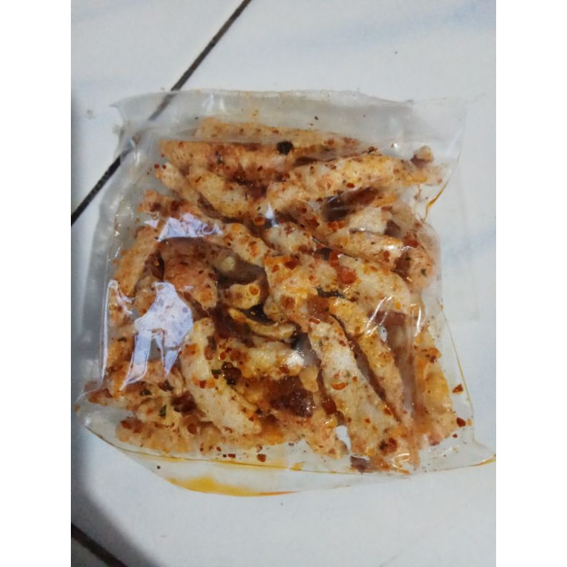 

basreng pedas daun jeruk gurih renyah bawang putih