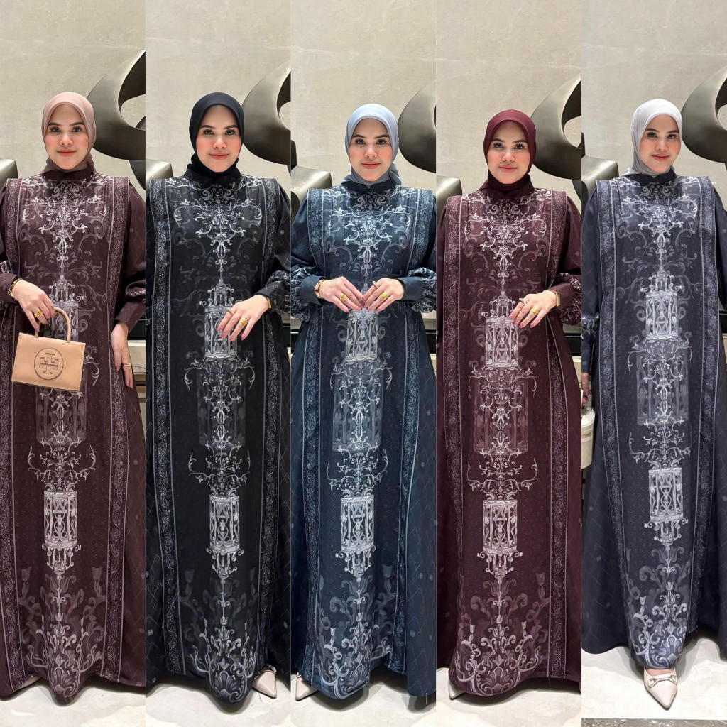 LuxuryFashion READY GAMIS DRESS WANITA KAYESA BY CUP-IN DESIGN BEST SELLER