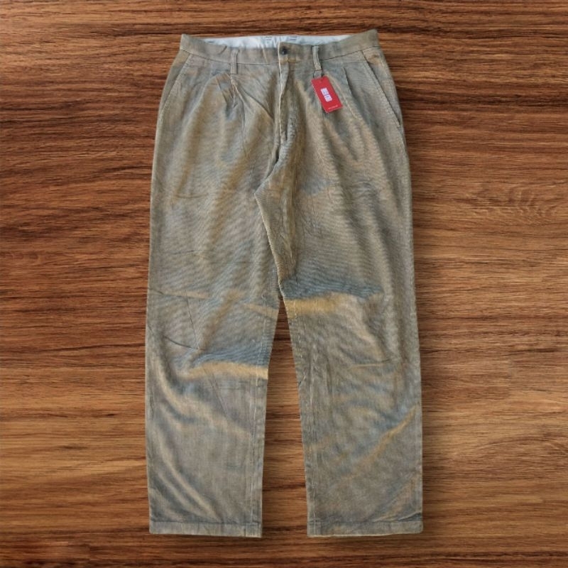 Baggy Uniqlo Corduroy Pants / uniqlo second / celana uniqlo / corduroy uniqlo / baggy pants / crb21