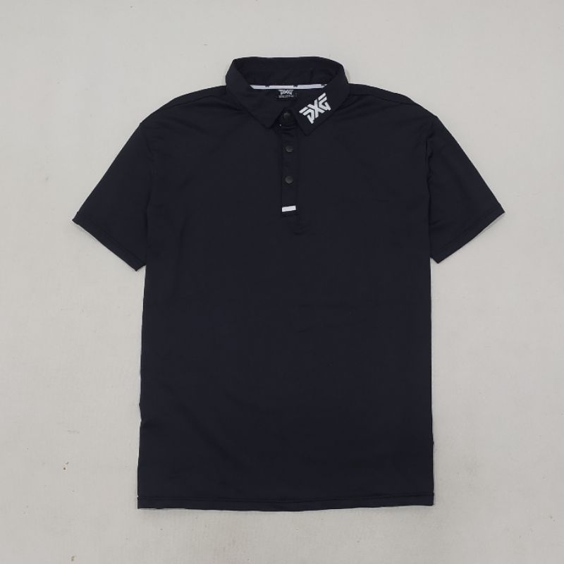 POLO SHIRT SECOND PXG GOLF - BLACK