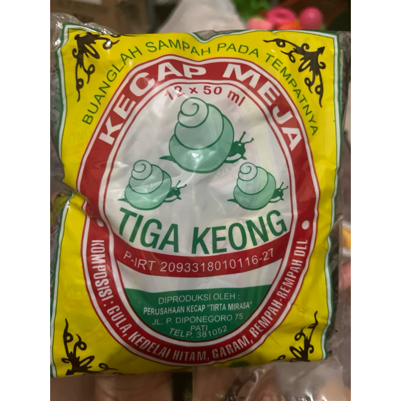 

KECAP MANIS Tiga keong