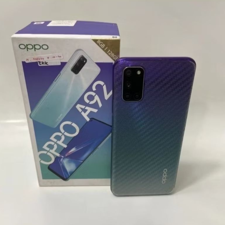 OPPO A92 RAM 6/128 SECOND FULLSET ORI BEKAS GARANSI RESMI