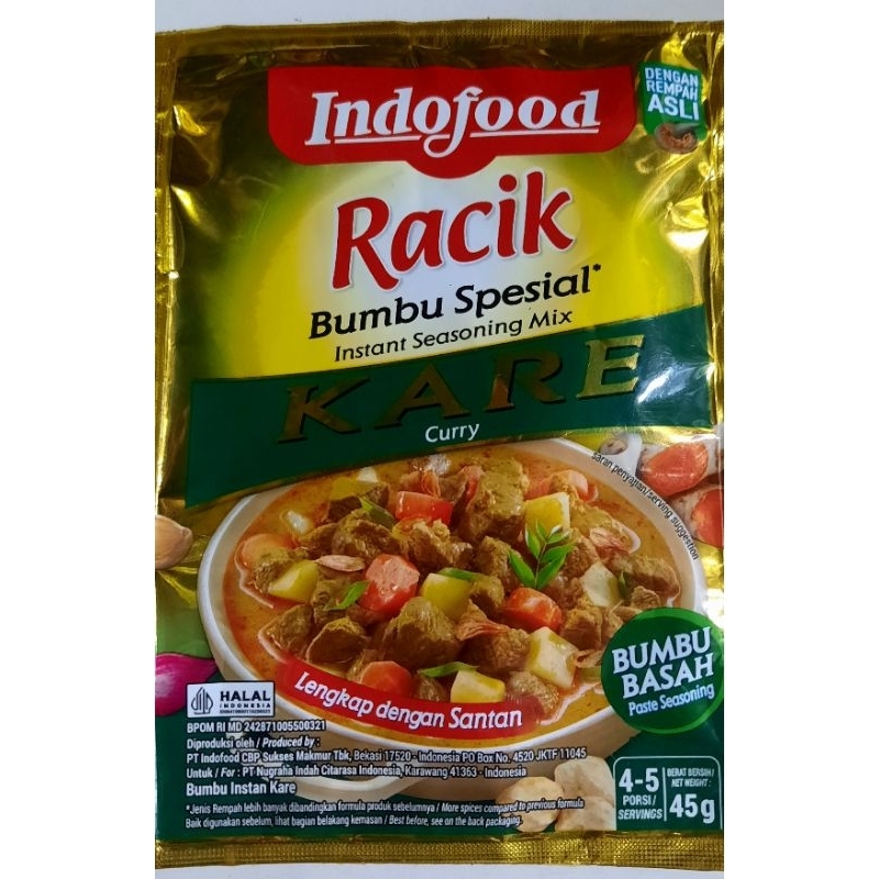 

Racik bumbu Special indofood