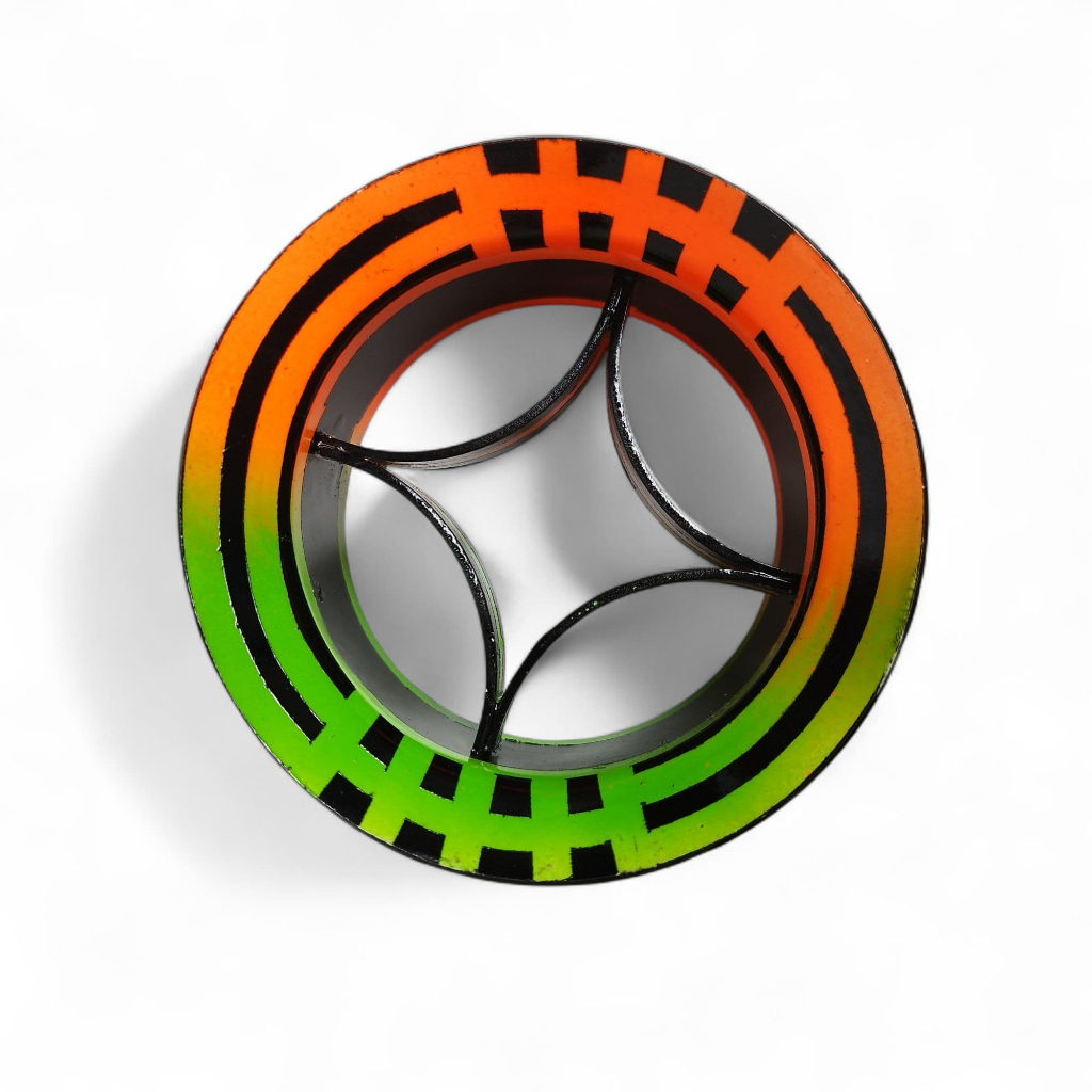 Bladu kenur layang layang racing 3inch motif clover murah kuat