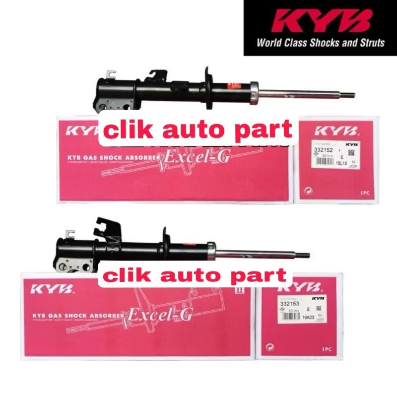shockBreaker nissan march depan kyb excel-g