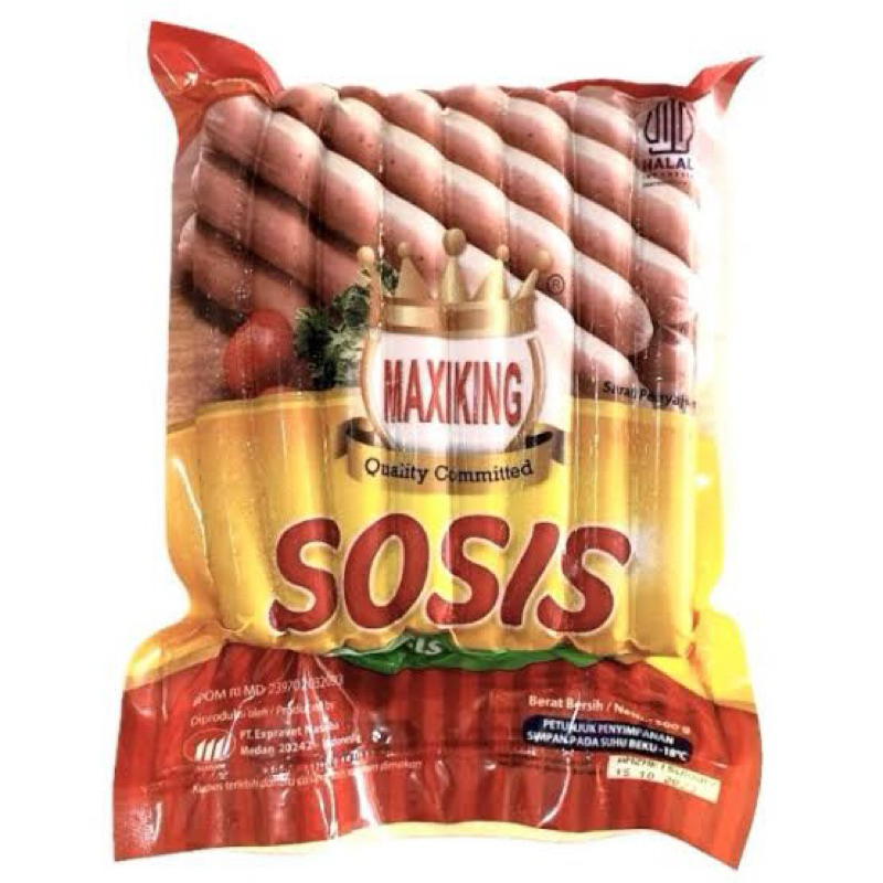 

Maxiking Sosis 500 gram
