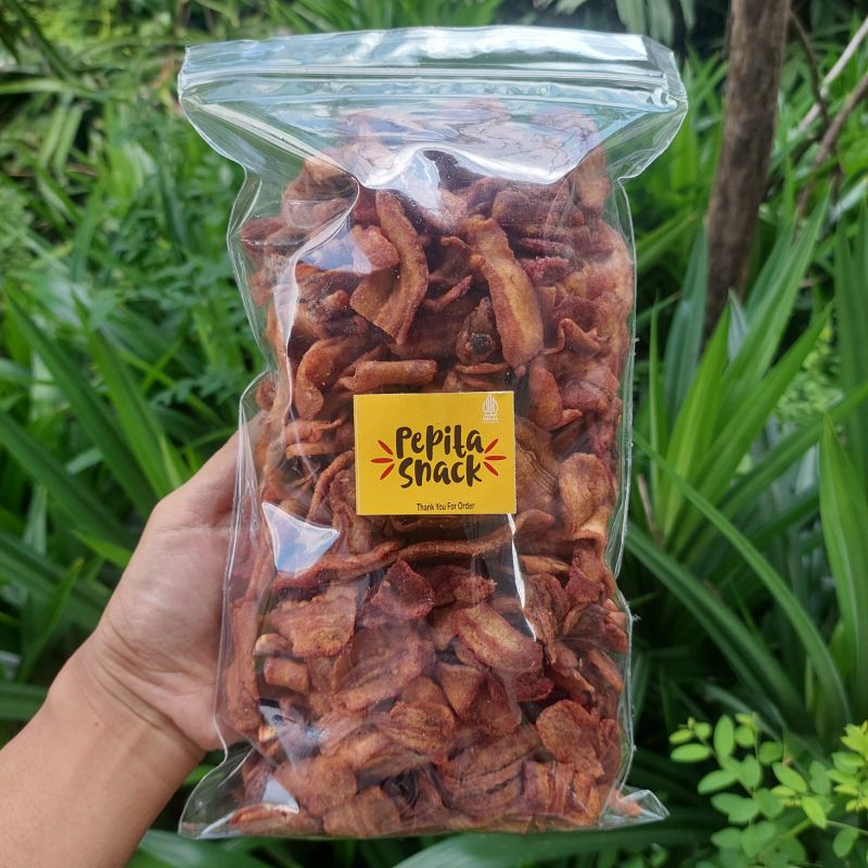 

Keripik Sale Pisang Kering Original Renyah Manis Alami 500gram