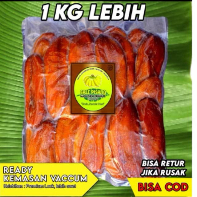 

sale pisang basah madu super legit khas ciamis