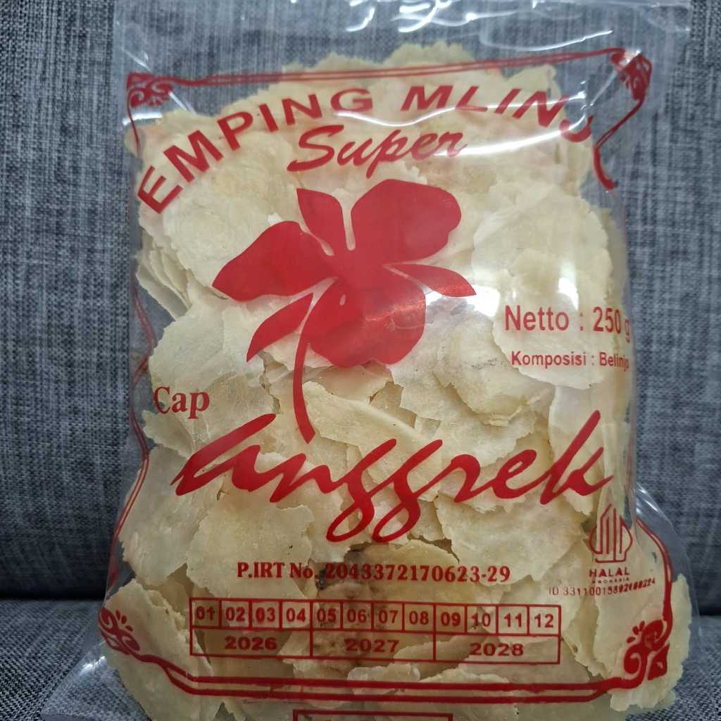 

Emping Mentah Melinjo Asli 250 Gram Siap Goreng Tanpa Pengawet | Kerupuk Belinjo / Mlinjo