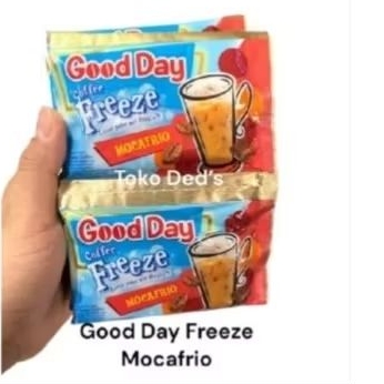 

good day freze mocafrio 1 renceng isi 10 pcs