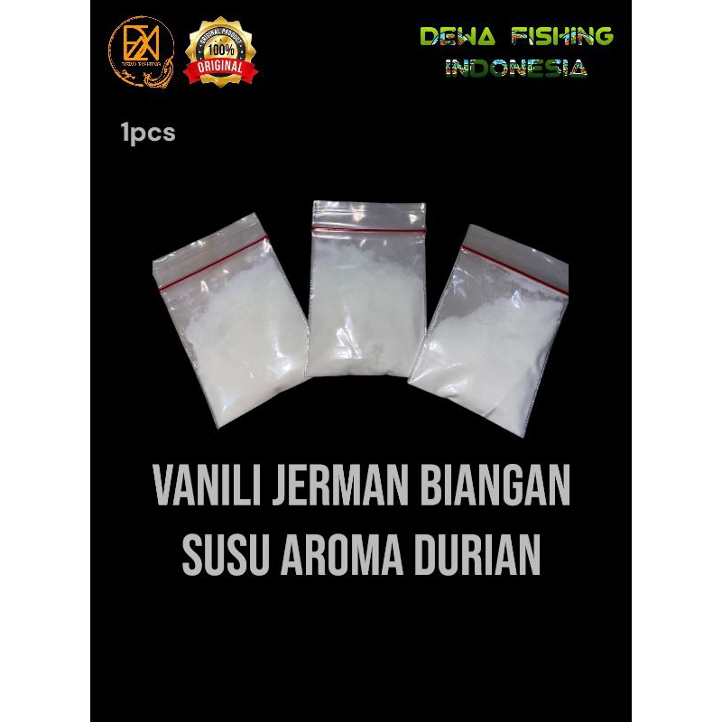 Vanili Jerman Biangan Susu Bubuk Pancing Aroma DURIAN Umpan pancing ikan