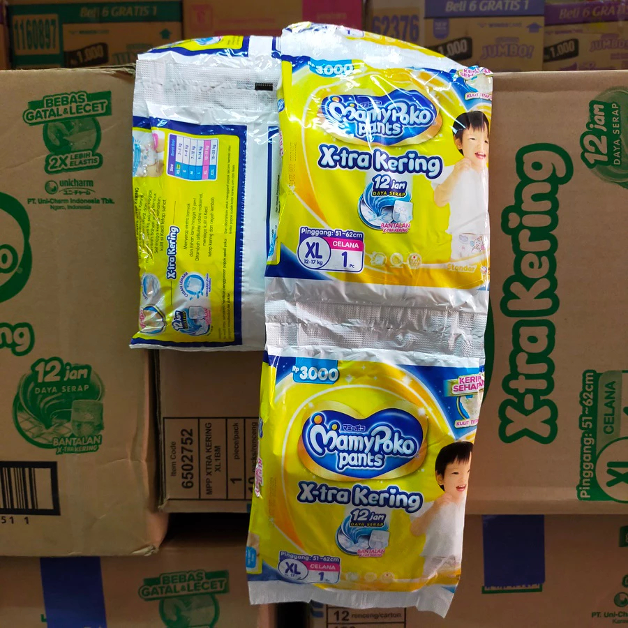 MAMYPOKO RENCENG S, M, L, XL, XXL 1 RENCENG ISI 10