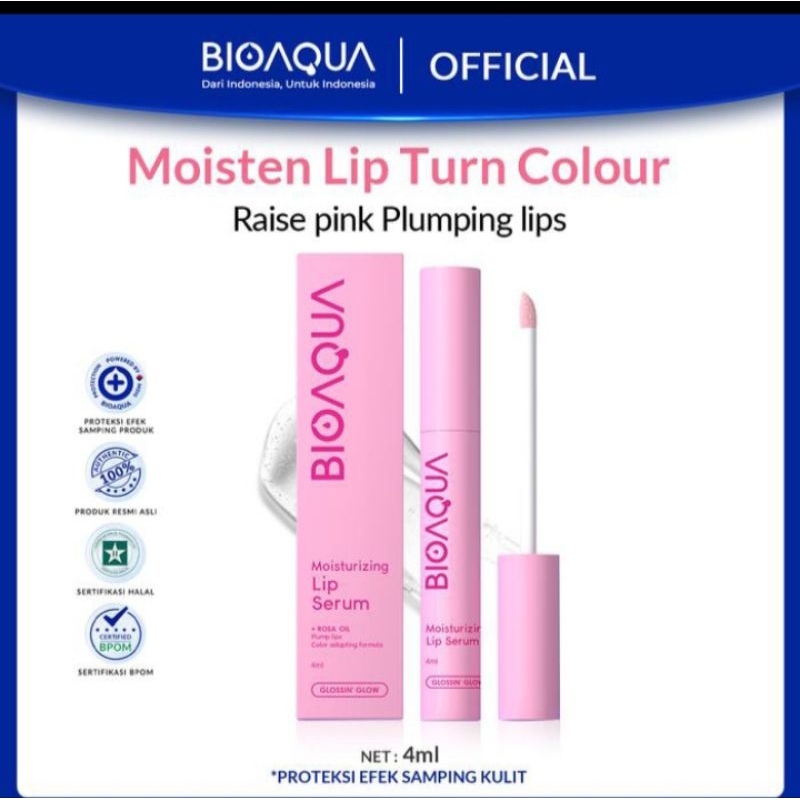 Bioaqua Moisturizing Lip Serum 4Ml Ori & BPOM