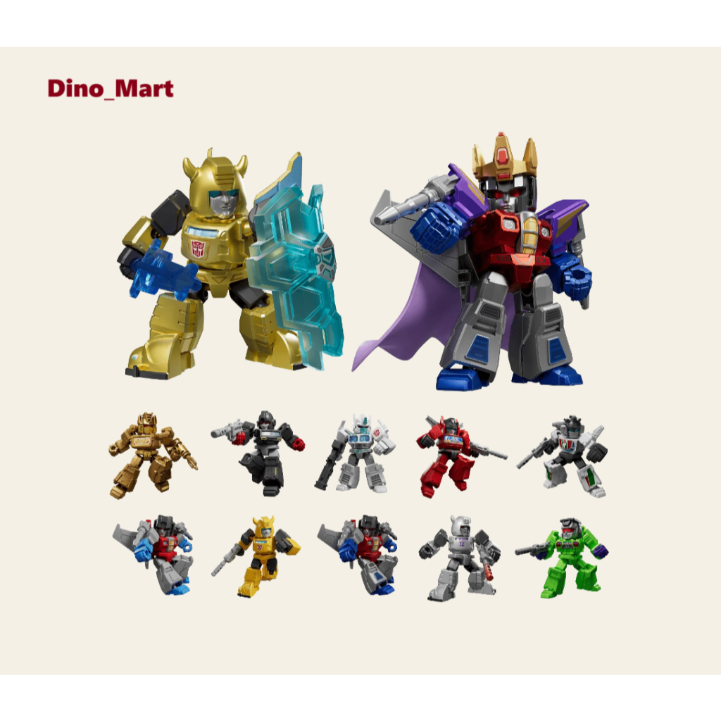 Action Figure Transformers Defender Version GVD02 Blind Box - Mainan Anak - Mainan Koleksi - Dino Ma
