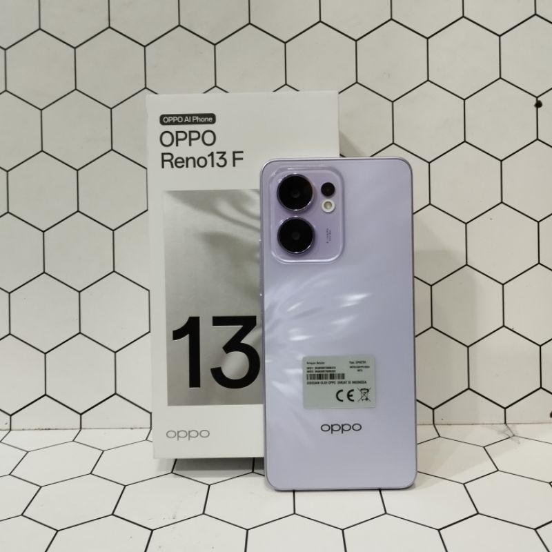 Oppo Reno 13F 4G 8/256GB Hp Second Fullset Original Bergaransi