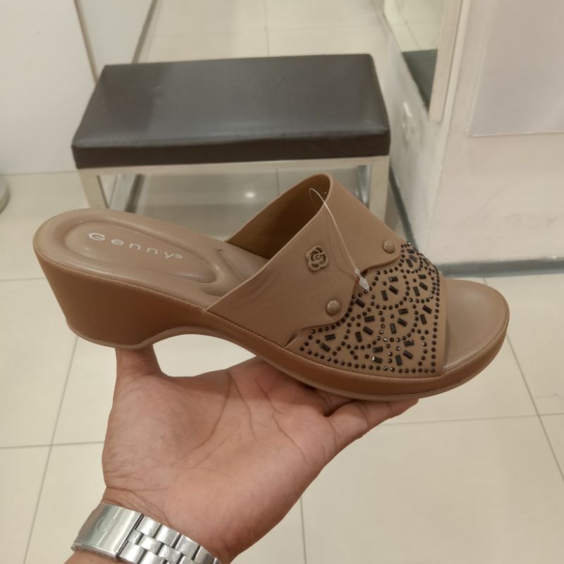 GENNY SANDAL WEDGES EMPUK ORIGINAL