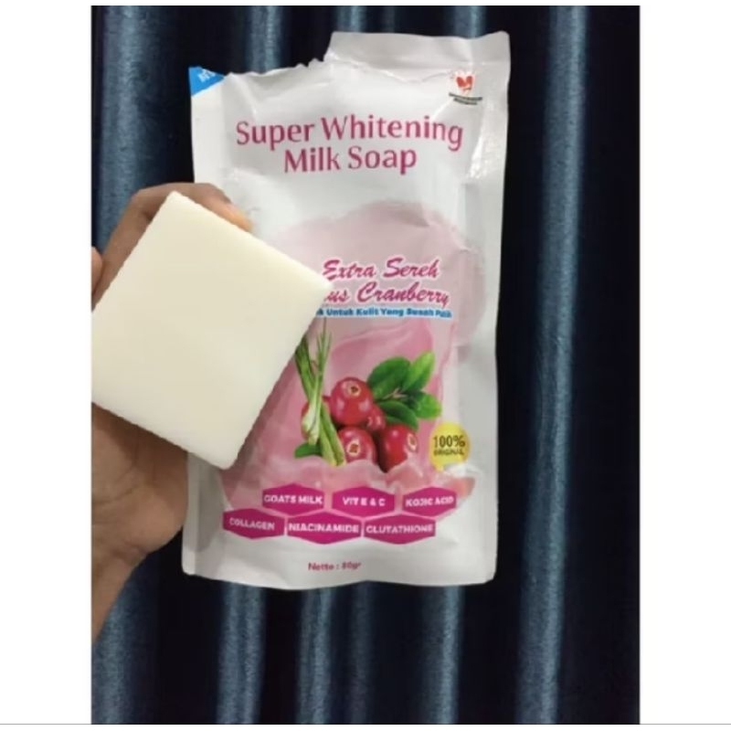paket usaha sabun cranberry