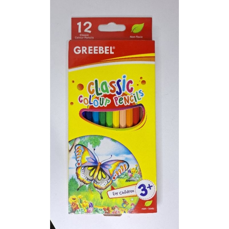 

GREEBEL PENSIL WARNA 12 PENSIL WARNA GREEBEL