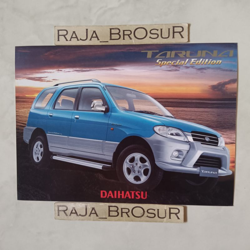 Poster brosur katalog flyer jadul lawas Daihatsu Taruna Special Edition 2003