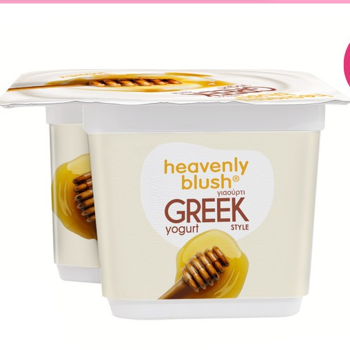 

Yogurt Heavenly Blush Greek Cup Honey 100 gr