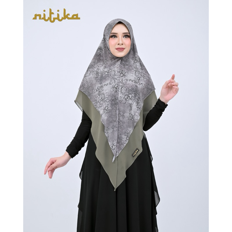 SALE khimar motif Nitika 001
