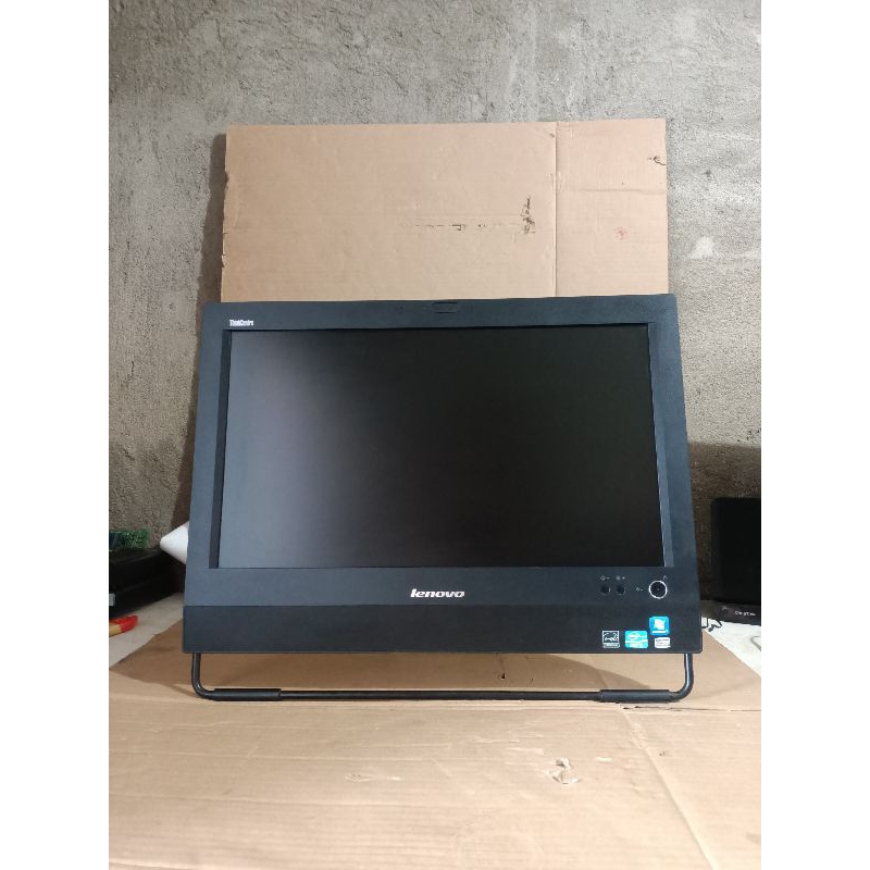 PC All in One Lenovo M72z Core i5 Ram 4gb ssd 256gb 20inchi Second Tanpa Camera