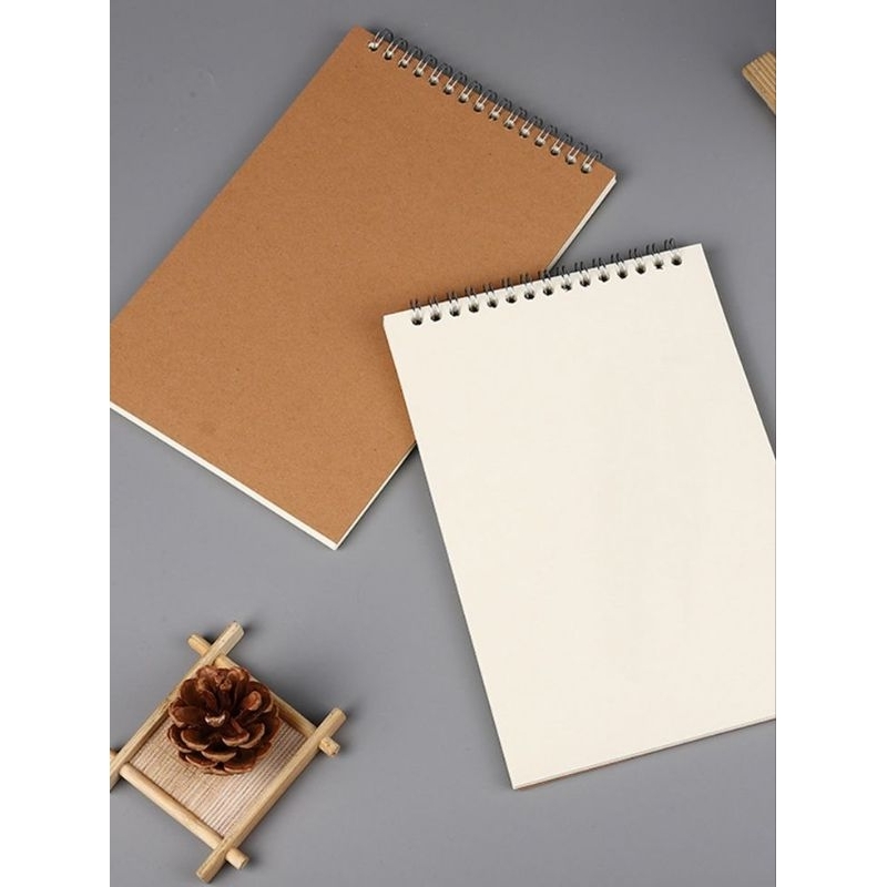 

Sketchbook A5 isi 45 lembar 90 halaman finishing spiral atas,Buku Sketsa A5