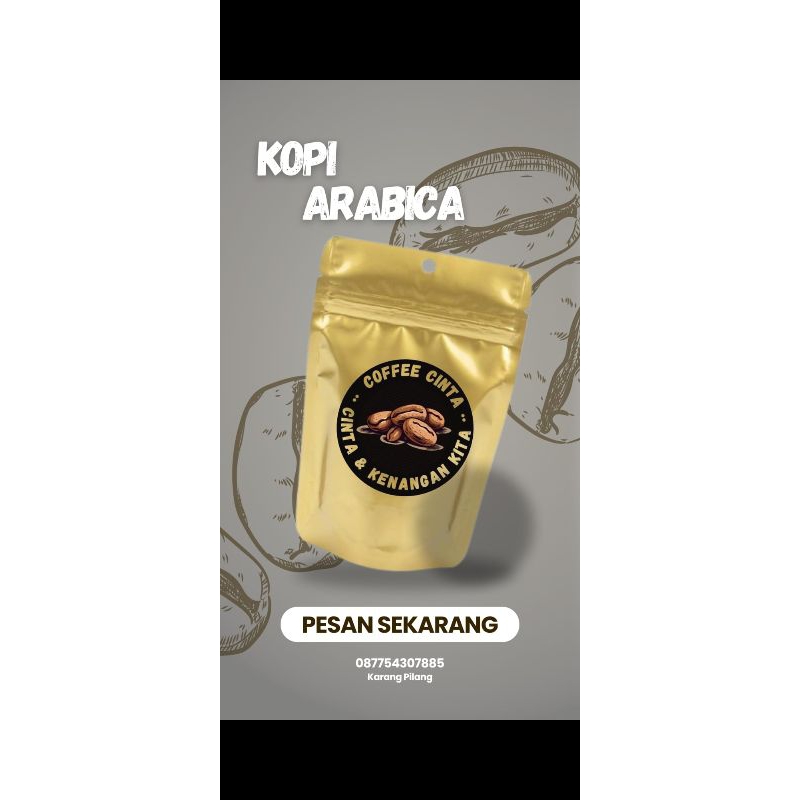 

Kopi Arabica Original 100gram
