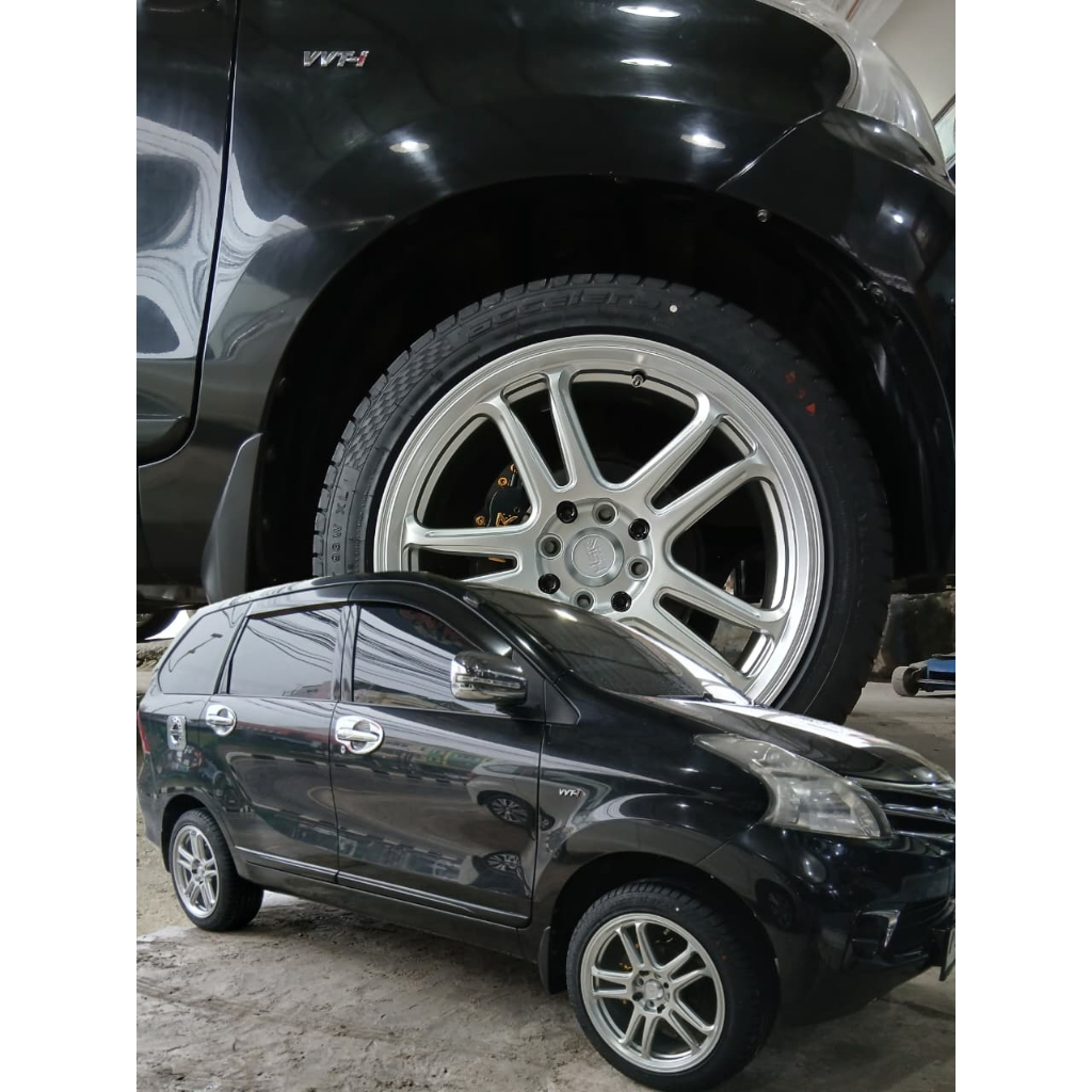 PAKET VELG PLUS BAN ACCELERA 205 50 R17 UNTUK MOBIL AVANZA USE VELG HSR NX SPO RING 17