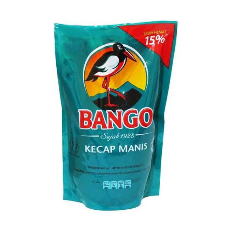 

Kecap manis bango/kecap manis hitam kental/540gr